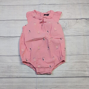 24m Sergent Major Pink Kite Bubble Romper
